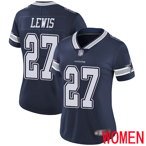 Women Dallas Cowboys Limited Navy Blue Jourdan Lewis Home #27 Vapor Untouchable NFL Jersey->dallas cowboys->NFL Jersey